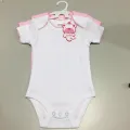 BODY 0-3 BLANCO-ROSA MANGA CORTA