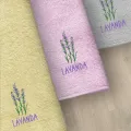 PAÑO R.A. SERIE -LAVANDA- BORDADO